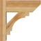 Ekena Millwork Merced Slat Rough Sawn Outlooker, Western Red Cedar, 6"W x 14"D x 14"H OUT06X14X14MRC06RWR - alternate 3